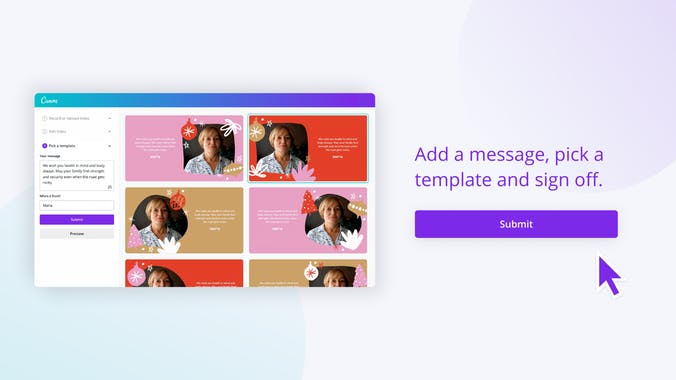 Video Messages from Canva