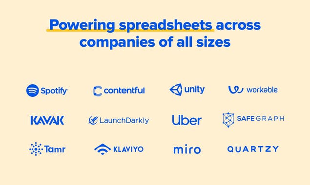 Coefficient for Google Sheets