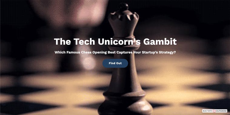 The Startup's Gambit