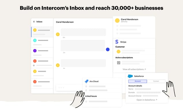 Apps for Intercom Inbox