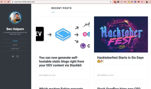 DEV <> Stackbit