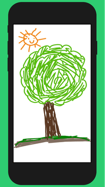 Kids Whiteboard Drawing App