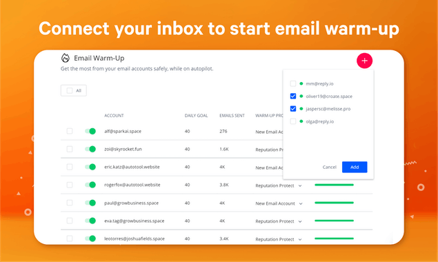 Email Warm-Up Tool by Reply