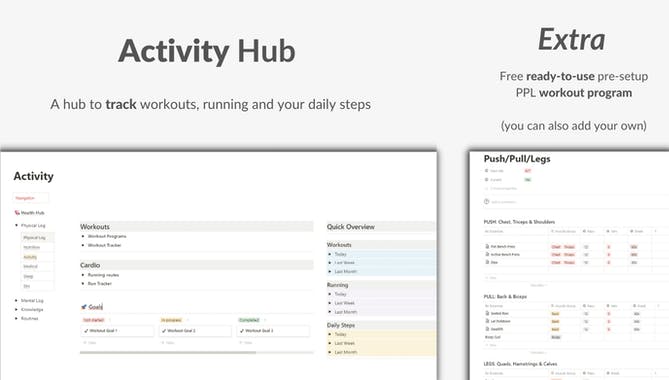 Health Hub OS (Notion Template)