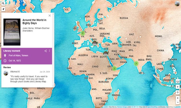 Literary Map