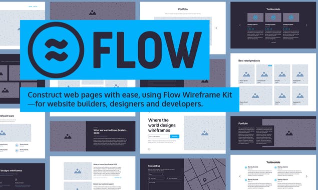 Flow Wireframe Kit