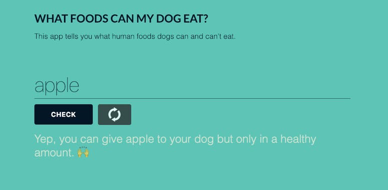 Foods Dogs Can Eat