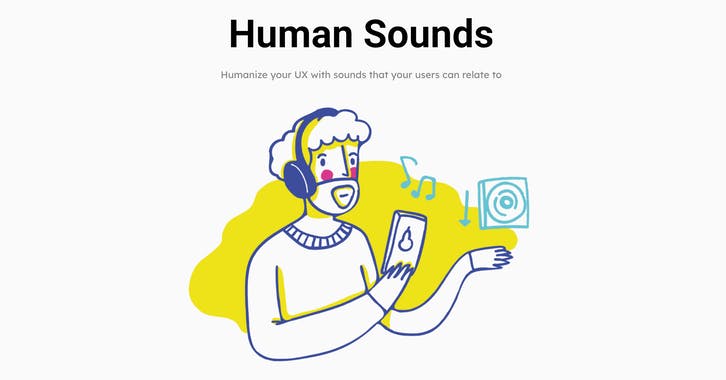 Human UX Sounds