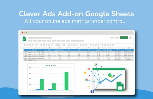 Clever Ads for Google Sheets