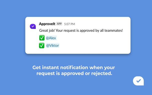 Approveit - Approvals for Slack