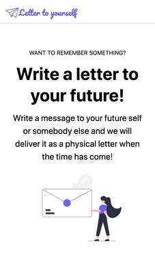 Letter to Yourself