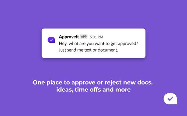 Approveit - Approvals for Slack