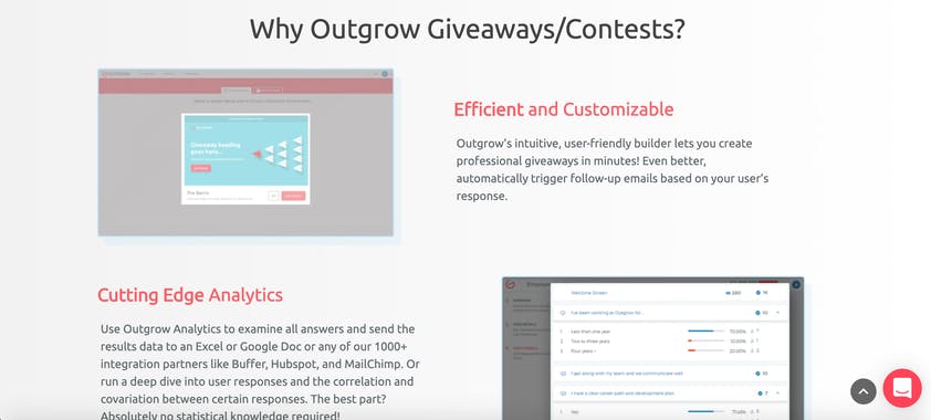 Outgrow Contests & Giveaways