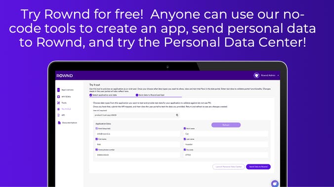Rownd Data Privacy Platform