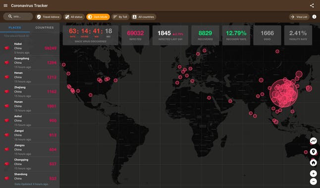 Coronavirus Tracker