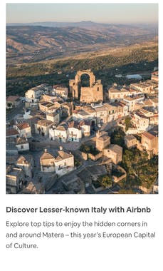 Italian Sabbatical by AirBnb
