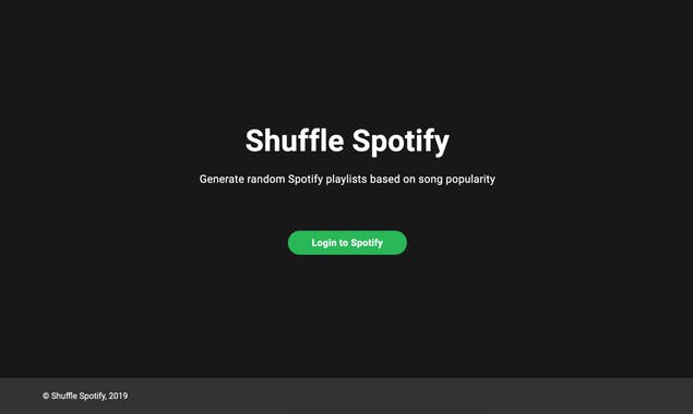 Shuffle Spotify