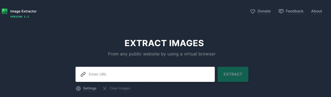 Image Extractor