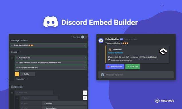 Discord Message Embed Builder