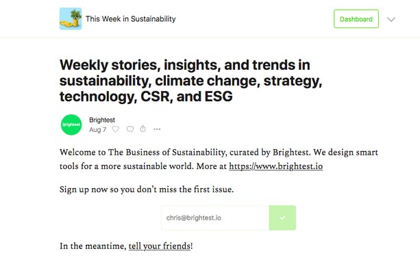 This Week in Sustainability