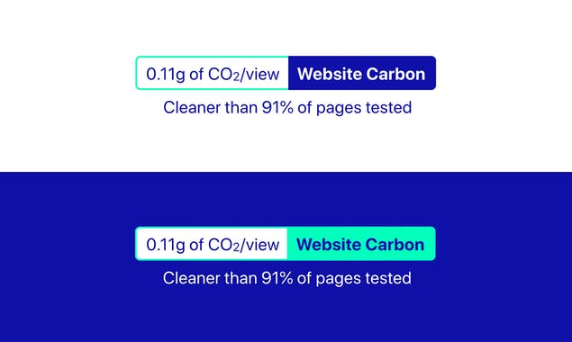 Website Carbon Badge