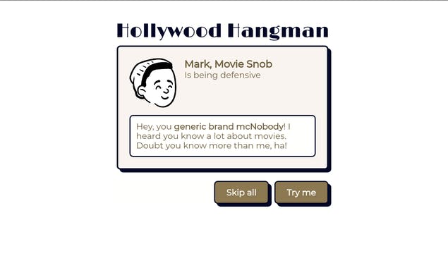 Hollywood Hangman