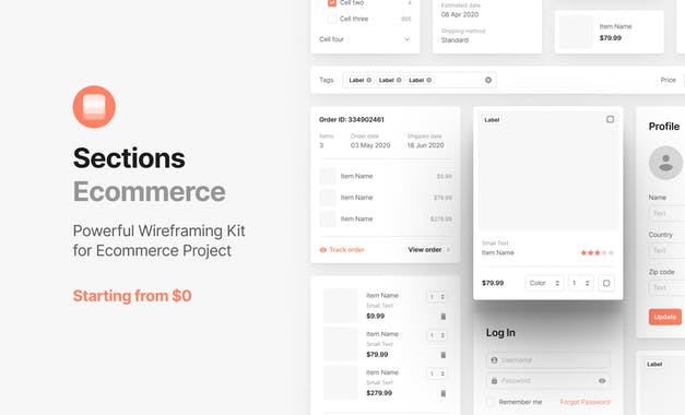 Sections Ecommerce