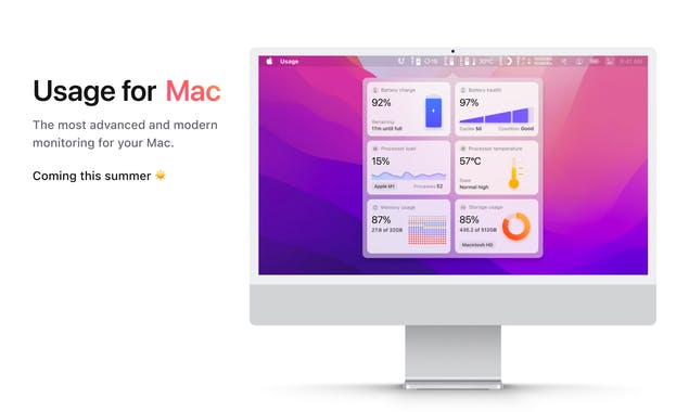 Usage for Mac