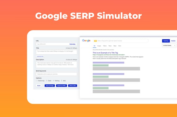 Free SERP Simulator by Mangools