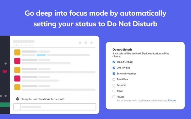 Slack Status Sync by Reclaim.ai