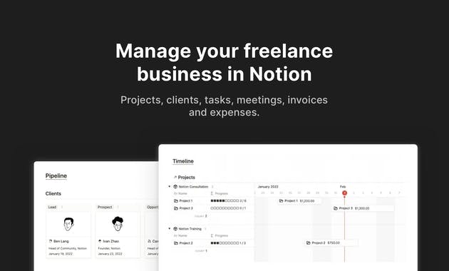 Notion Freelancer OS