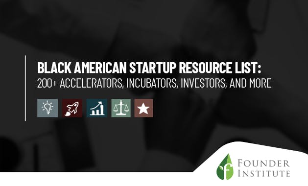 Startup Resource List - Black Americans