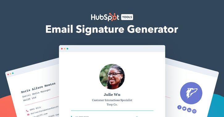 Email Signature Template Generator