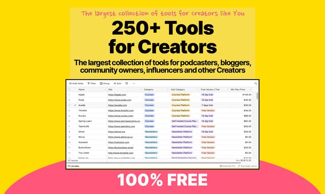 Creators Toolkit