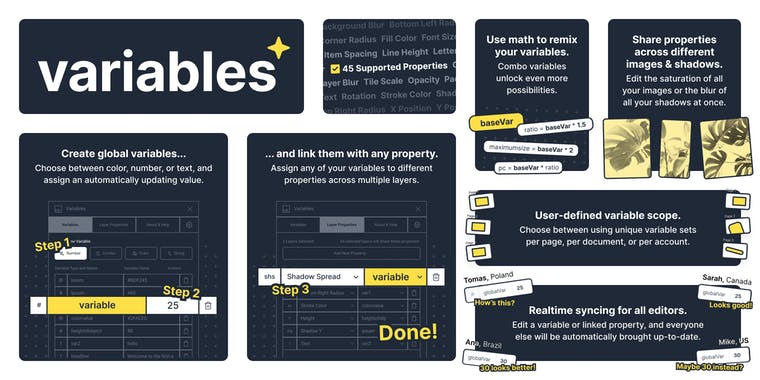 variables plugin for Figma