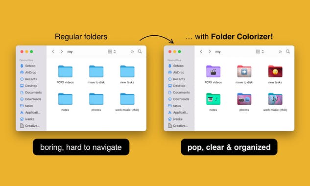 Folder Colorizer for Mac