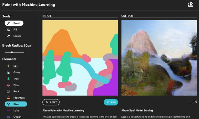 Paint with Machine Learning