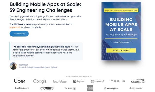 Building Mobile Apps at Scale