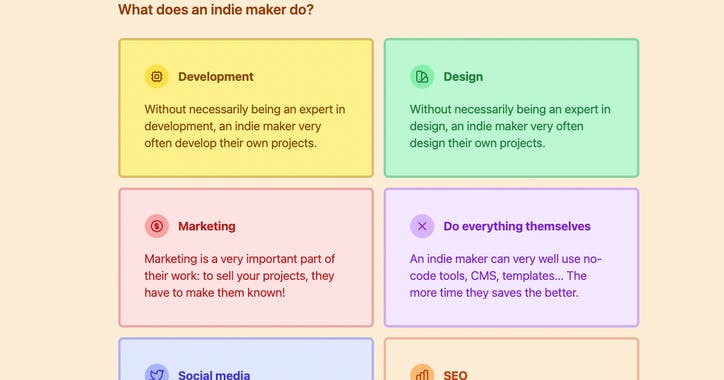 What is an Indie Maker?