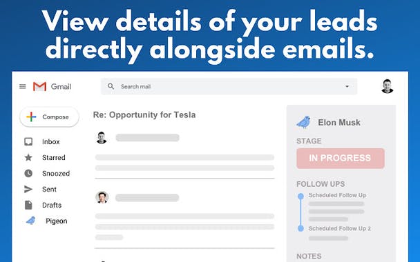 Pigeon for Gmail