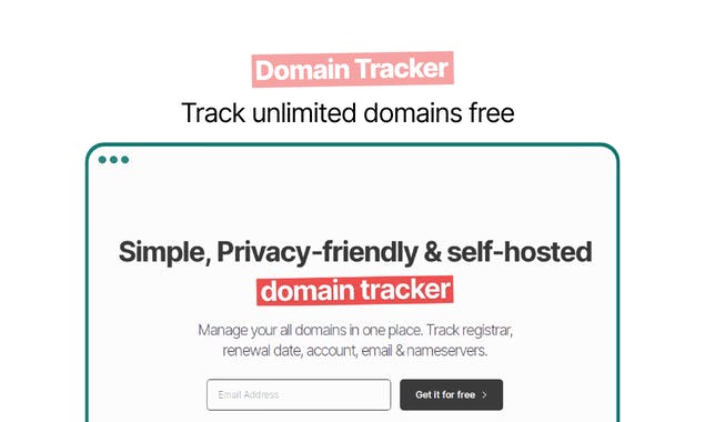 Domain Tracker