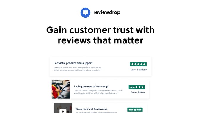 Reviewdrop