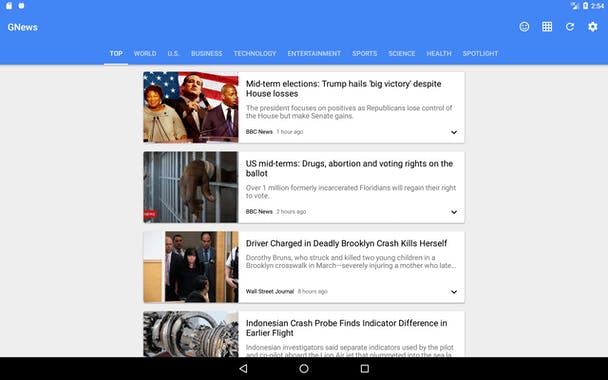 GNews - Google News Reader