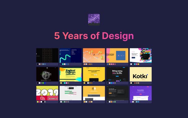 5 Years of Design