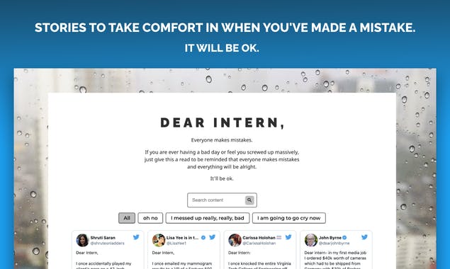 Dear Intern