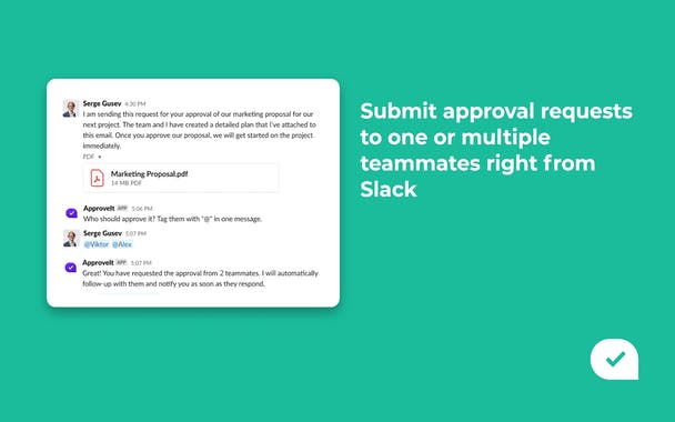 Approveit - Approvals for Slack