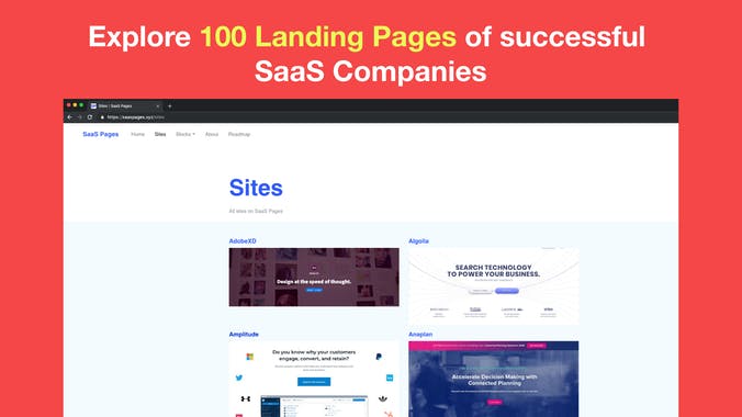 SaaS Pages