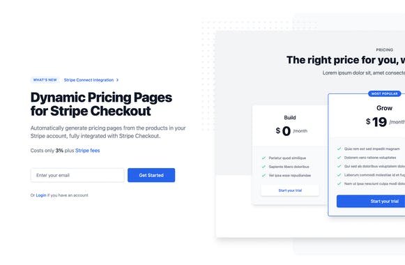 Pricing Page