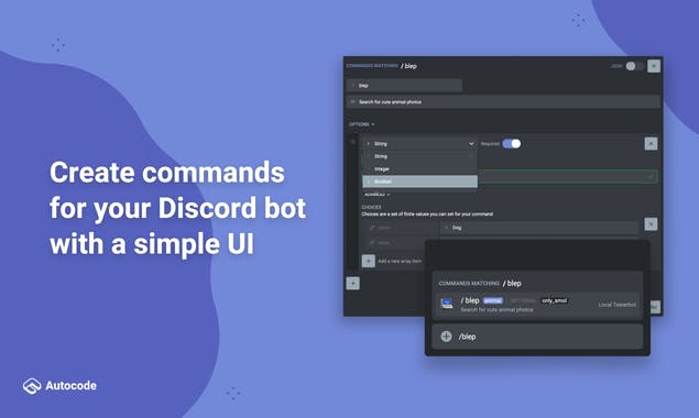 Discord Slash Command Builder