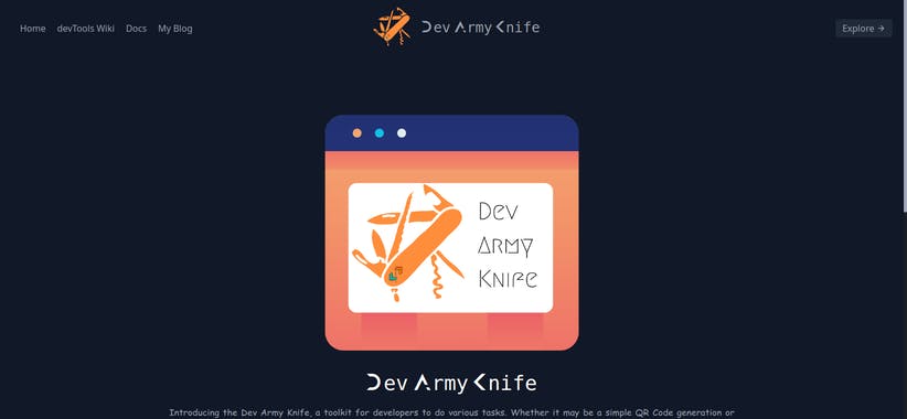Dev Army Knife